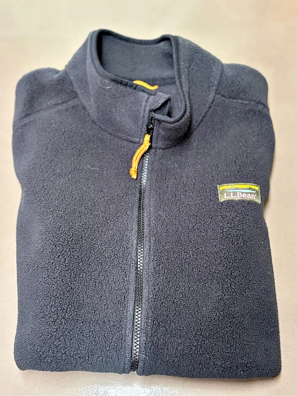L.L.Bean Mountain Classic Fleece Vest Black - Picture 5 of 5